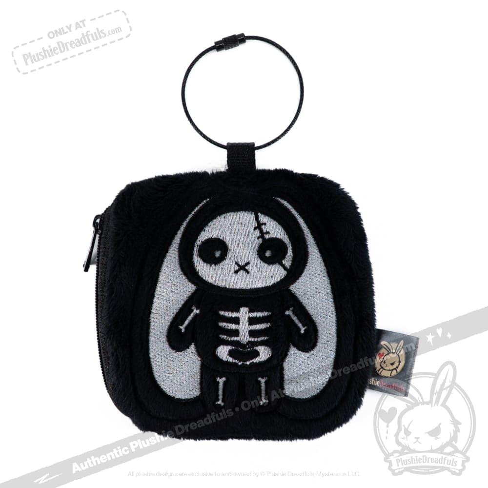Plushie Dreadfuls Coin Purse Bone Bun Keychain