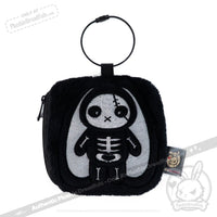 Load image into Gallery viewer, Plushie Dreadfuls Coin Purse Bone Bun Keychain
