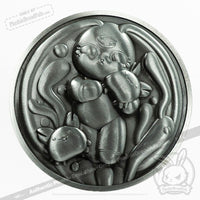 Load image into Gallery viewer, Plushie Dreadfuls Collectible Coin - Zodiac Rabbit - Mysterious
