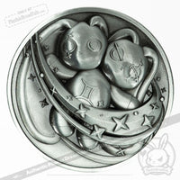 Load image into Gallery viewer, Plushie Dreadfuls Collectible Coin - Zodiac Rabbit - Mysterious
