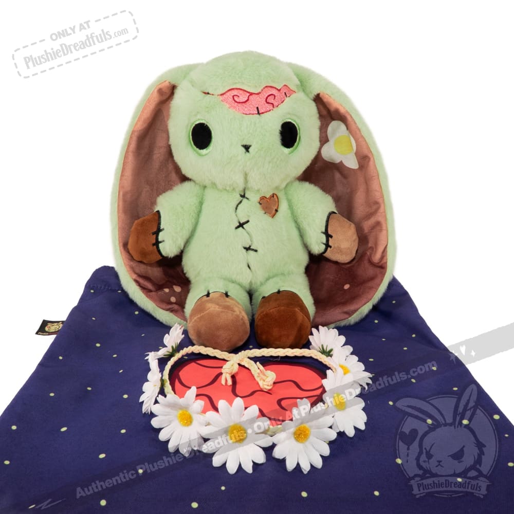 Plushie Dreadfuls - Compost Zombie Rabbit - Plush Stuffed Animal toy