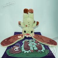 Load image into Gallery viewer, Plushie Dreadfuls - Compost Zombie Rabbit - Plush Stuffed Animal toy
