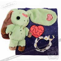 Load image into Gallery viewer, Plushie Dreadfuls - Compost Zombie Rabbit - Plush Stuffed Animal toy
