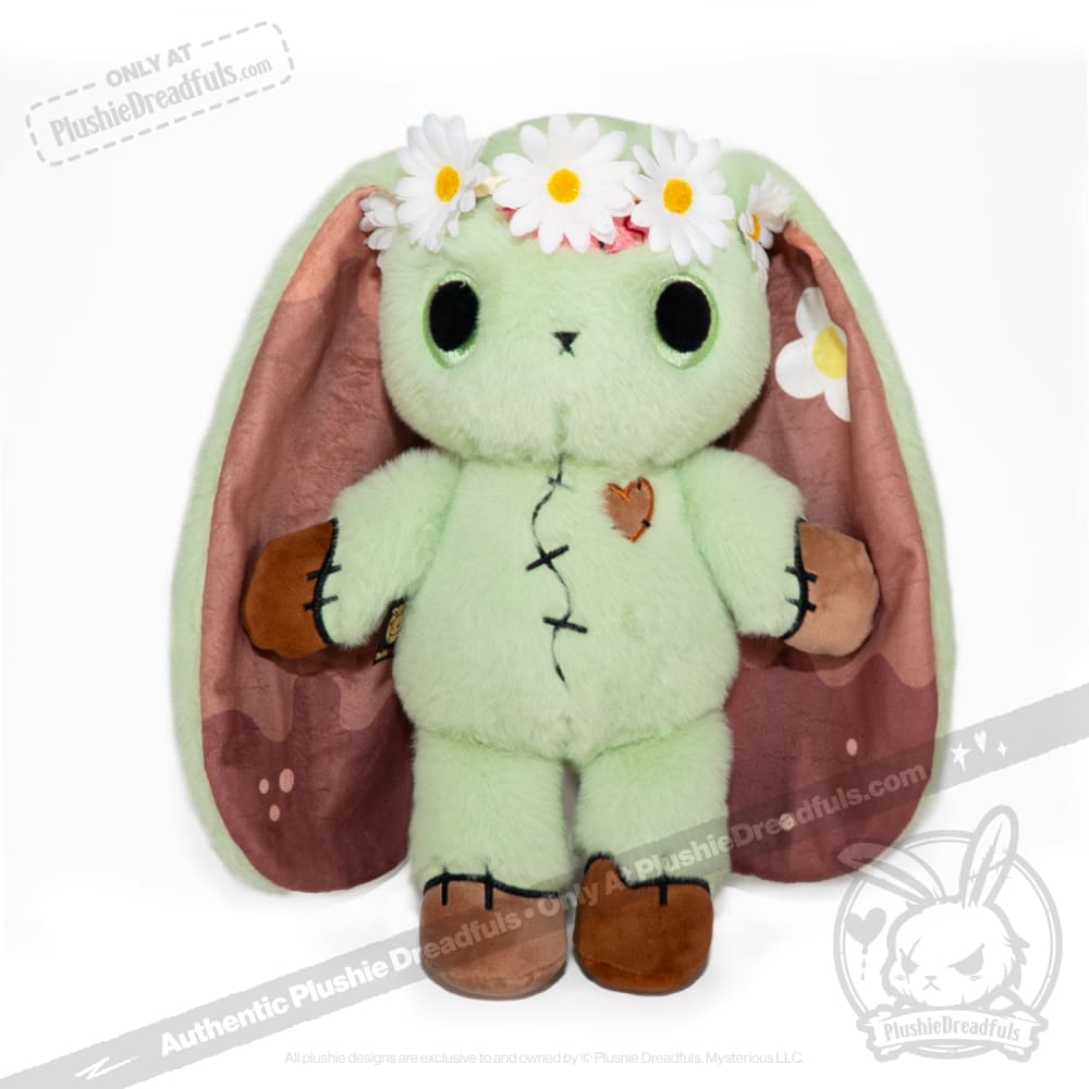 Plushie Dreadfuls - Compost Zombie Rabbit - Plush Stuffed Animal toy