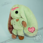 Plushie Dreadfuls - Compost Zombie Rabbit - Plush Stuffed Animal toy