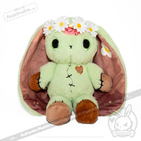 Load image into Gallery viewer, Plushie Dreadfuls - Compost Zombie Rabbit - Plush Stuffed Animal toy
