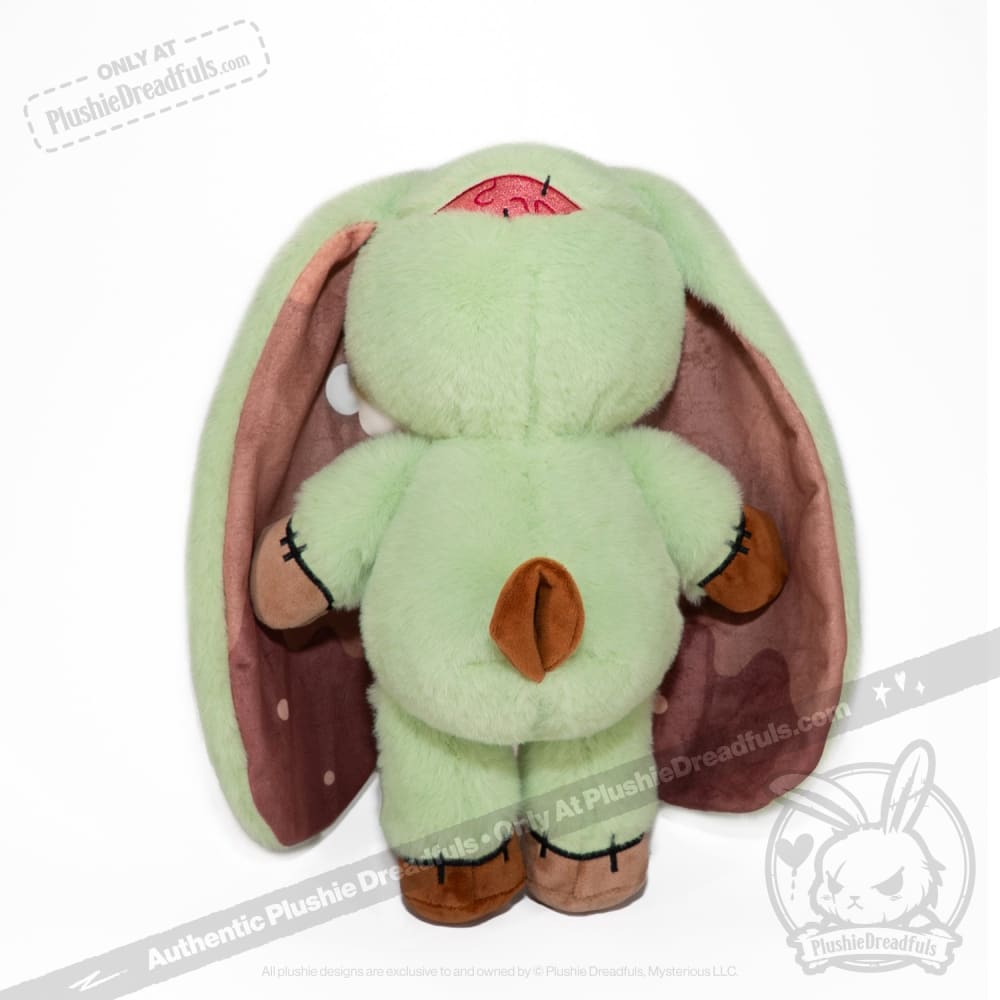 Plushie Dreadfuls - Compost Zombie Rabbit - Plush Stuffed Animal toy