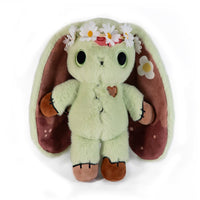 Load image into Gallery viewer, Plushie Dreadfuls - Compost Zombie Rabbit - Plush Stuffed Animal toy
