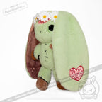 Plushie Dreadfuls - Compost Zombie Rabbit - Plush Stuffed Animal toy