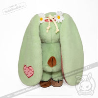Load image into Gallery viewer, Plushie Dreadfuls - Compost Zombie Rabbit - Plush Stuffed Animal toy

