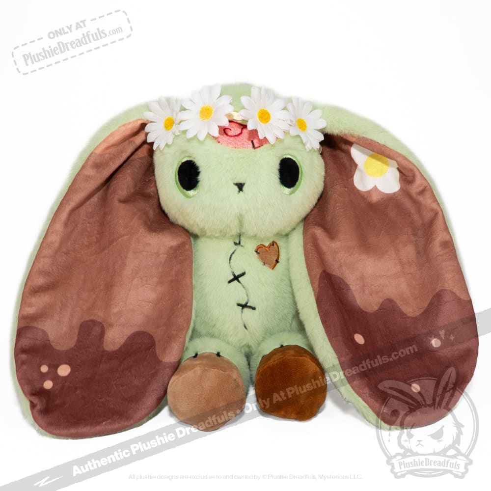 Plushie Dreadfuls - Compost Zombie Rabbit - Plush Stuffed Animal toy