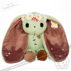 Plushie Dreadfuls - Compost Zombie Rabbit - Plush Stuffed Animal toy