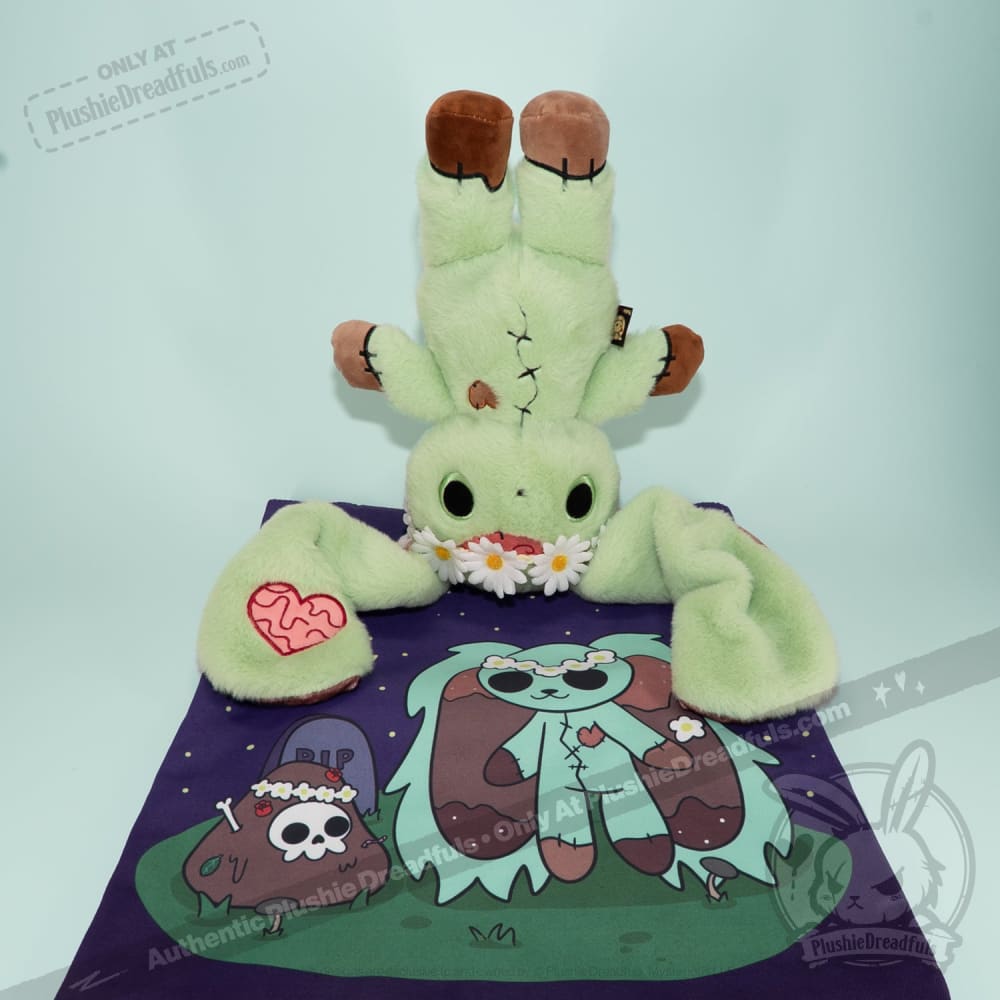 Plushie Dreadfuls - Compost Zombie Rabbit - Plush Stuffed Animal toy