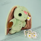 Plushie Dreadfuls - Compost Zombie Rabbit - Plush Stuffed Animal toy