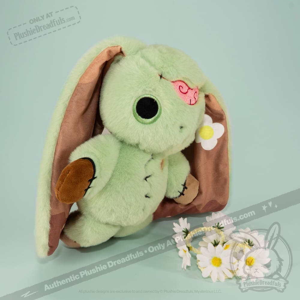 Plushie Dreadfuls - Compost Zombie Rabbit - Plush Stuffed Animal toy