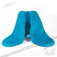 Load image into Gallery viewer, Plushie Dreadfuls - Crashing Out Cowbun Rabbit - Plush Stuffed Animal toy
