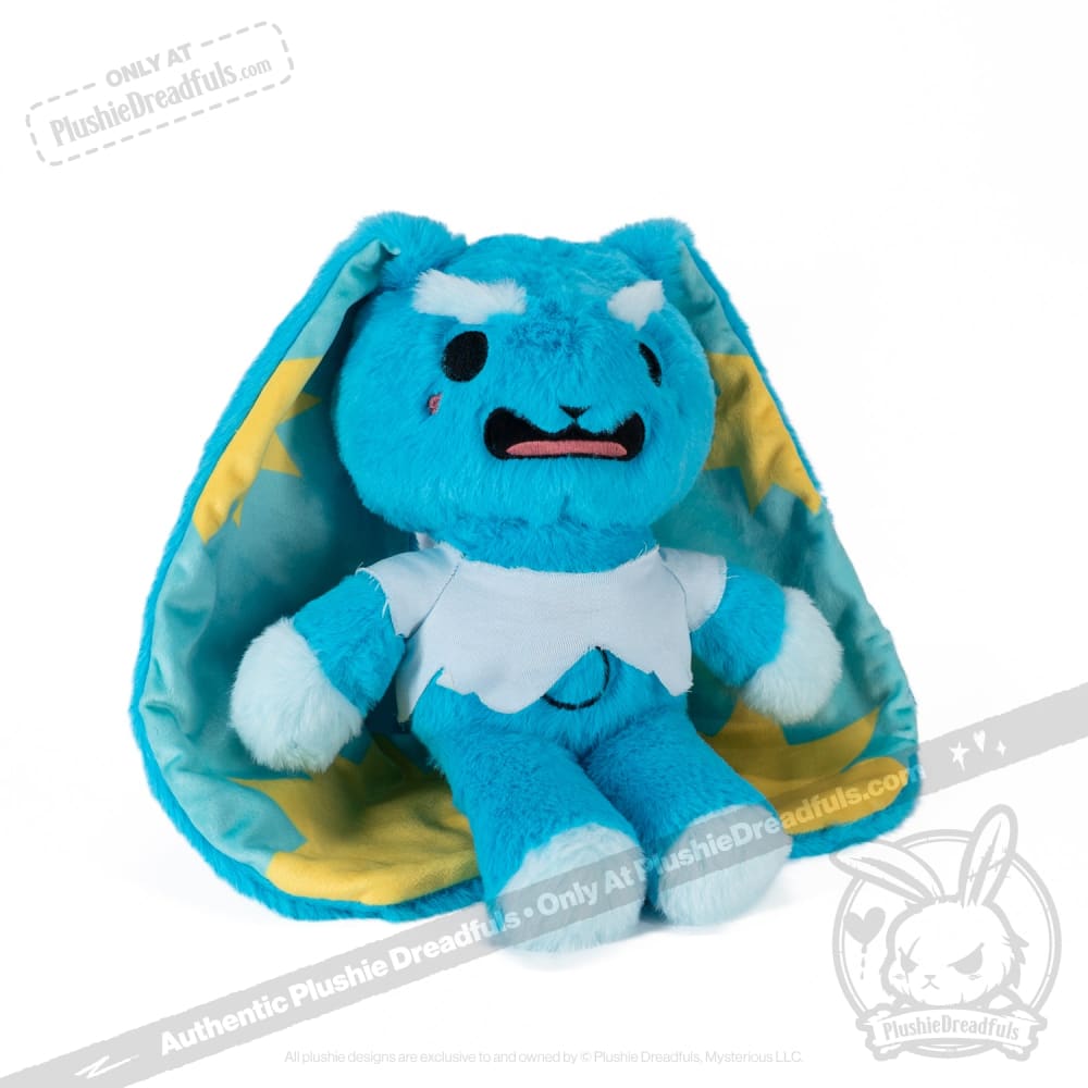 Plushie Dreadfuls - Crashing Out Cowbun Rabbit - Plush Stuffed Animal toy