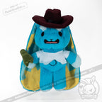 Plushie Dreadfuls - Crashing Out Cowbun Rabbit - Plush Stuffed Animal toy