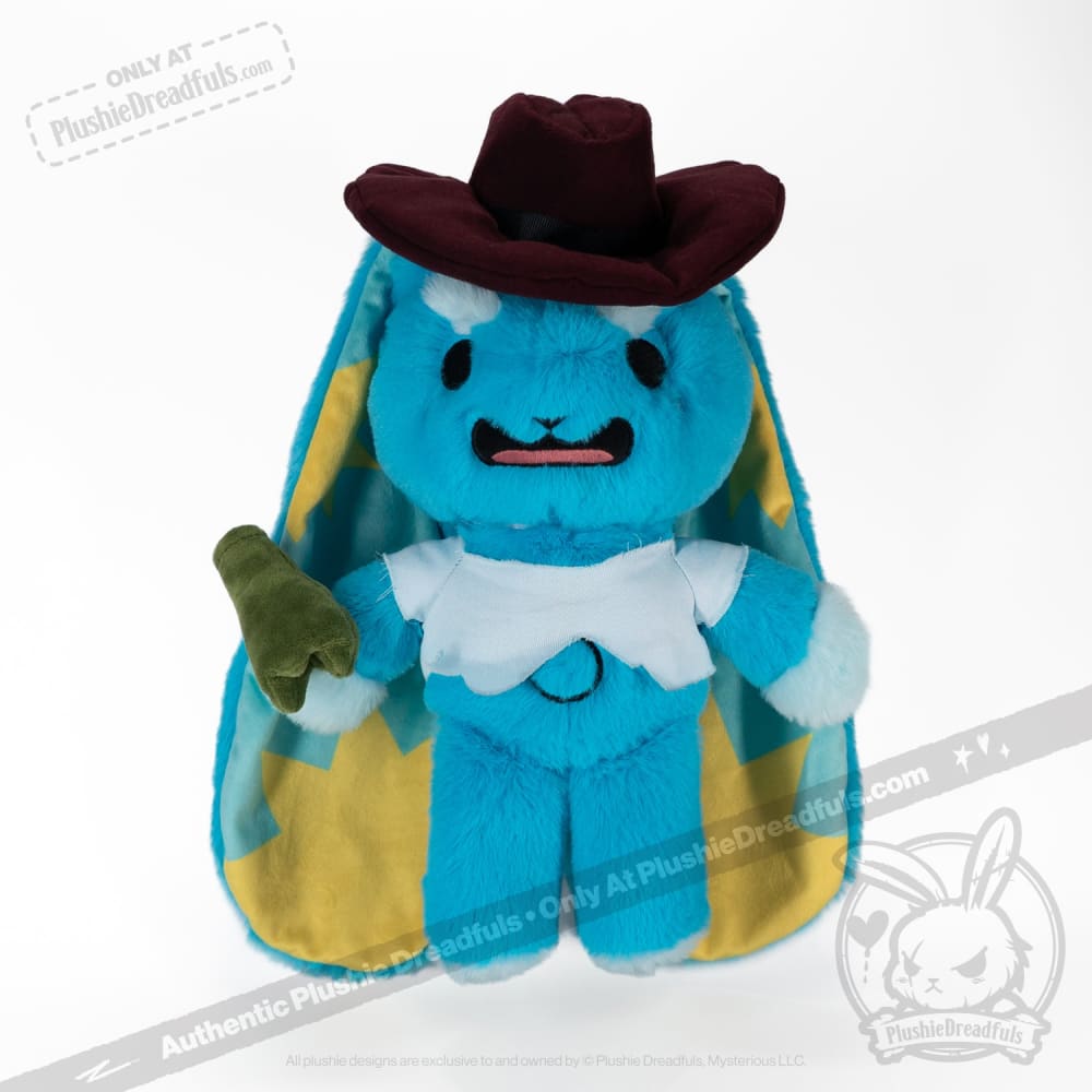 Plushie Dreadfuls - Crashing Out Cowbun Rabbit - Plush Stuffed Animal toy