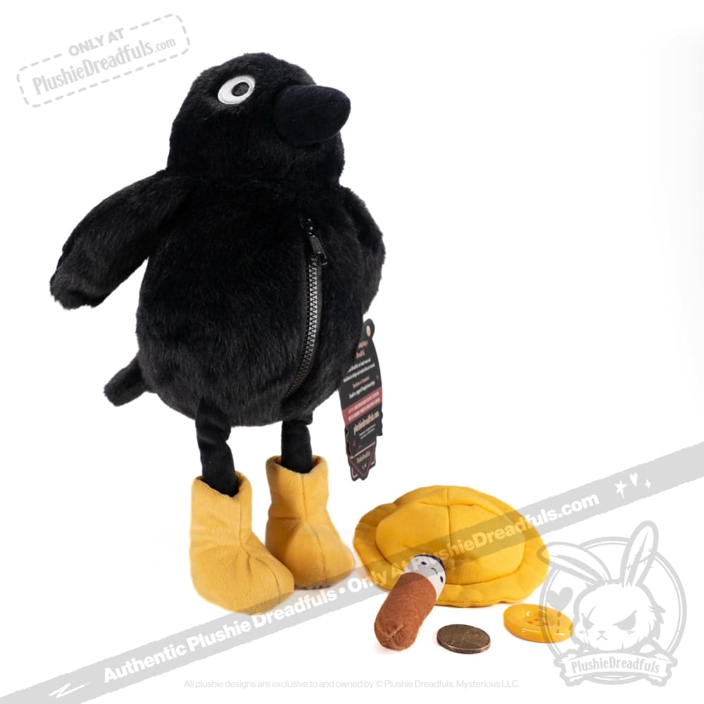 Plushie Dreadfuls - Crowful Crow Plush Stuffed Animal Toy