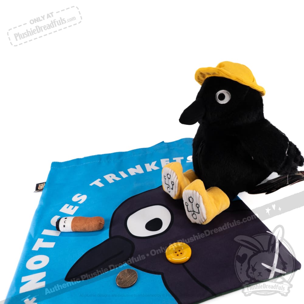 Plushie Dreadfuls - Crowful Crow Plush Stuffed Animal Toy