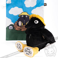 Load image into Gallery viewer, Plushie Dreadfuls - Crowful Crow Plush Stuffed Animal Toy
