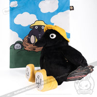 Load image into Gallery viewer, Plushie Dreadfuls - Crowful Crow Plush Stuffed Animal Toy
