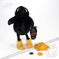 Load image into Gallery viewer, Plushie Dreadfuls - Crowful Crow Plush Stuffed Animal Toy
