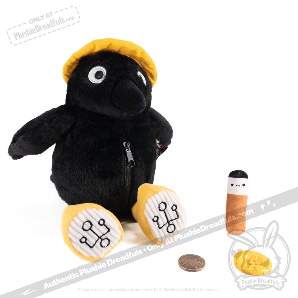 Plushie Dreadfuls - Crowful Crow Plush Stuffed Animal Toy