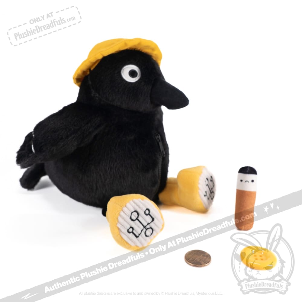 Plushie Dreadfuls - Crowful Crow Plush Stuffed Animal Toy