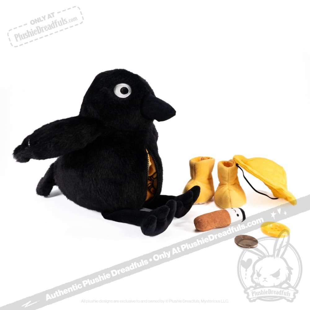Plushie Dreadfuls - Crowful Crow Plush Stuffed Animal Toy