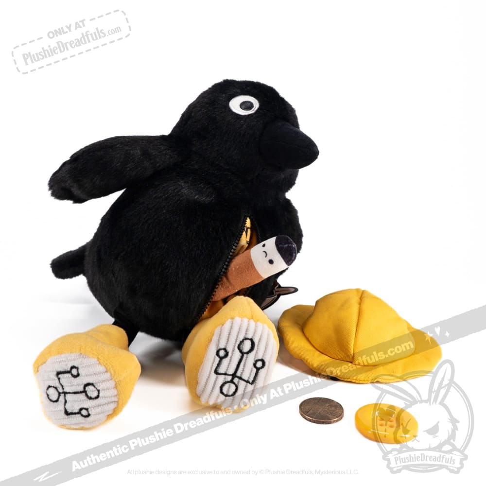 Plushie Dreadfuls - Crowful Crow Plush Stuffed Animal Toy