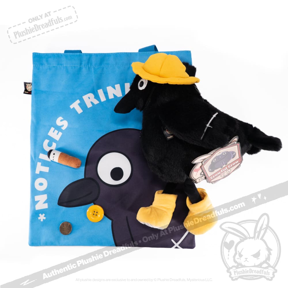 Plushie Dreadfuls - Crowful Crow Plush Stuffed Animal Toy