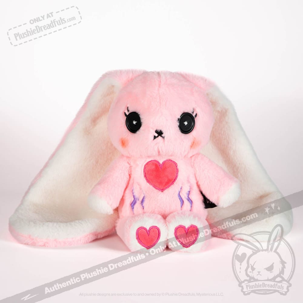 Plushie Dreadfuls - Cushing's Syndrome Bunny - Plush Stuffed Animal - Mysterious