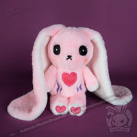 Load image into Gallery viewer, Plushie Dreadfuls - Cushing&#39;s Syndrome Bunny - Plush Stuffed Animal - Mysterious
