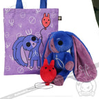 Plushie Dreadfuls - Cystic Fibrosis Rabbit - Plush Stuffed Animal - Mysterious