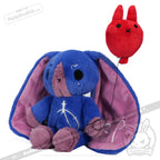 Plushie Dreadfuls - Cystic Fibrosis Rabbit Plush Stuffed Animal Toy