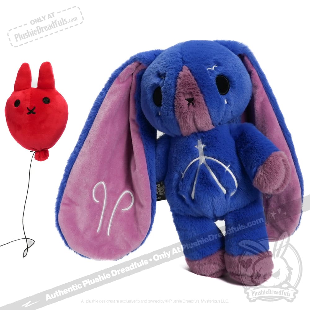 Plushie Dreadfuls - Cystic Fibrosis Rabbit Plush Stuffed Animal Toy