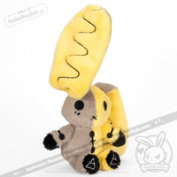 Load image into Gallery viewer, Plushie Dreadfuls - Deafness Rabbit - Plush Stuffed Animal - Mysterious
