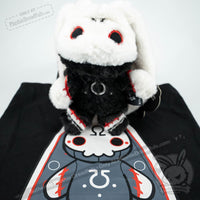 Load image into Gallery viewer, Plushie Dreadfuls - Death and Famine Set (Four Bunsmen of the Bunpocalypse) - Mysterious
