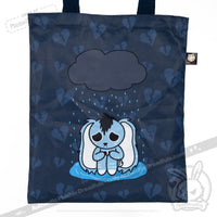 Load image into Gallery viewer, Plushie Dreadfuls - Depression Rabbit V2 Mohawk Edition- Plush Stuffed Animal Toy
