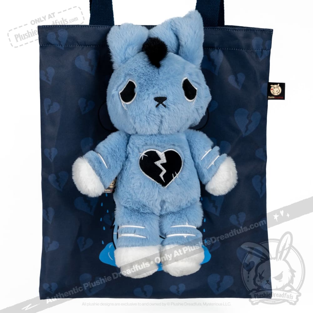 Plushie Dreadfuls - Depression Rabbit V2 Mohawk Edition- Plush Stuffed Animal Toy