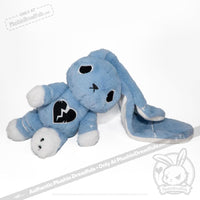 Load image into Gallery viewer, Plushie Dreadfuls - Depression Rabbit V2- Plush Stuffed Animal toy
