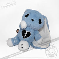 Load image into Gallery viewer, Plushie Dreadfuls - Depression Rabbit V2- Plush Stuffed Animal toy
