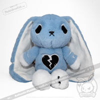 Load image into Gallery viewer, Plushie Dreadfuls - Depression Rabbit V2- Plush Stuffed Animal toy

