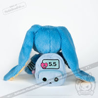 Load image into Gallery viewer, Plushie Dreadfuls - Diabetes Warrior Bunny - Plush Stuffed Animal - Mysterious
