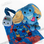 Plushie Dreadfuls - Diabetes Warrior Bunny - Plush Stuffed Animal - Mysterious