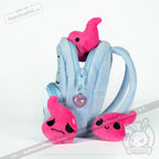 Plushie Dreadfuls - Diabetes Warrior Bunny - Plush Stuffed Animal - Mysterious