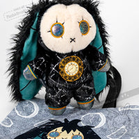 Load image into Gallery viewer, Plushie Dreadfuls - Dissociation Rabbit - Plush Stuffed Animal - Mysterious

