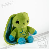 Load image into Gallery viewer, Plushie Dreadfuls - Dyscalculia Rabbit Plush Stuffed Animal Plush
